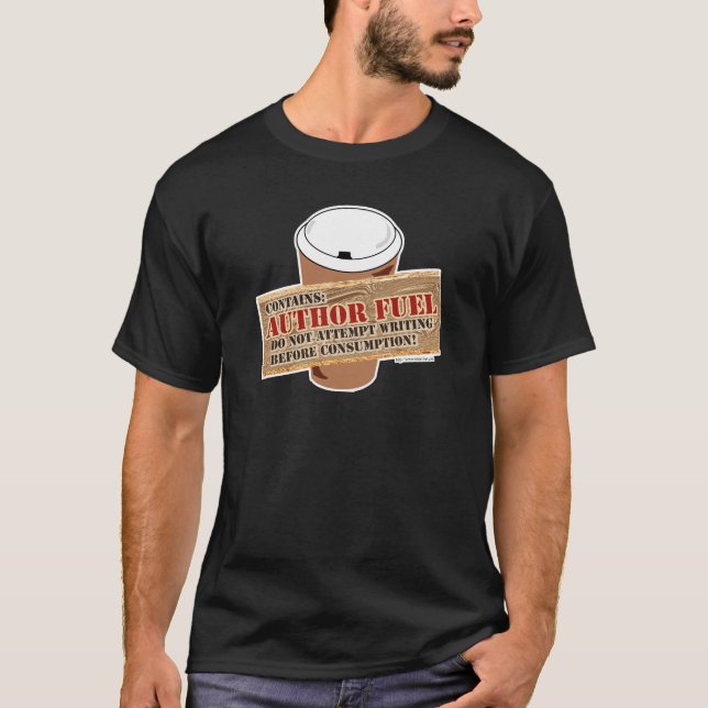 Camiseta Combustible de autor de bebidas (Anverso)