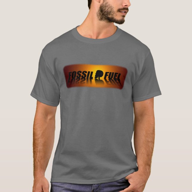Camiseta Combustible fósil (Anverso)