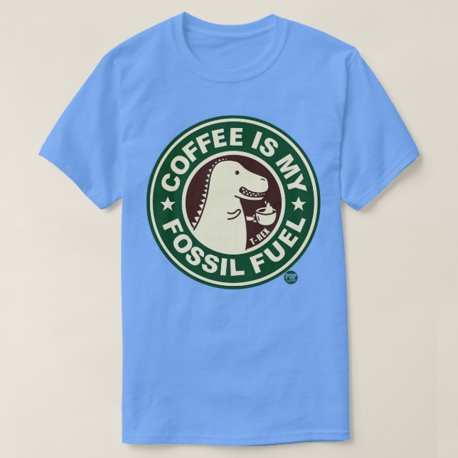 CAMISETA COMBUSTIBLE FOSSIL (Diseño del anverso)