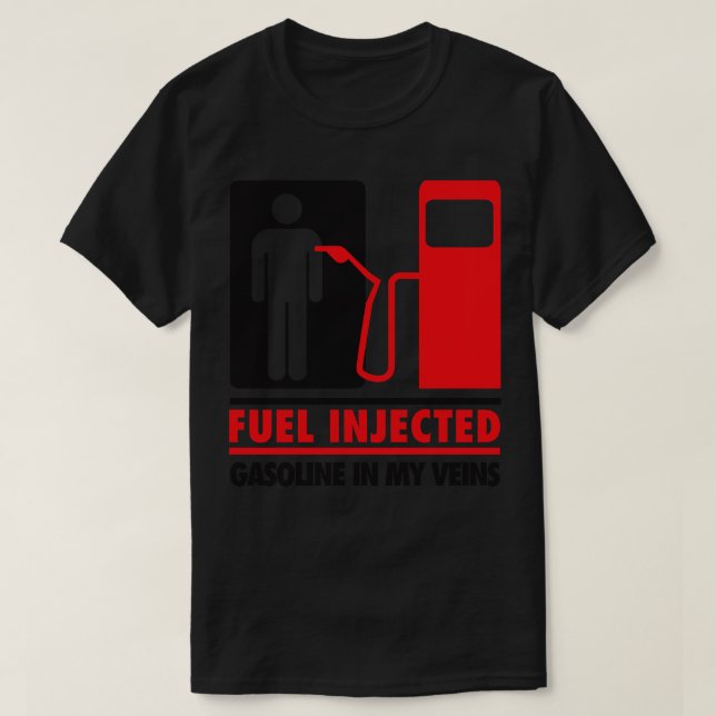 Camiseta Combustible inyectado (Diseño del anverso)