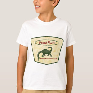Camiseta Combustibles fósiles: ¡Calentando el planeta des