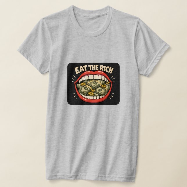 CAMISETA COME A LOS RICOS (Distribución)