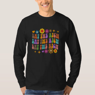 Camiseta Come a los Ricos Estilo Retro Justicia Social Soci