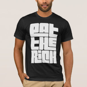 Camiseta Come a los Ricos - Socialista Divertido