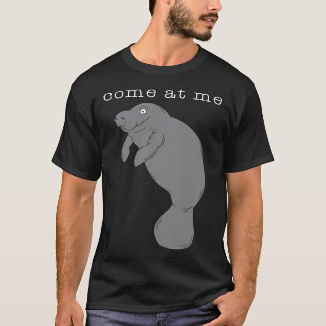 Camiseta Come At Me Sea Cow Cute (Anverso)
