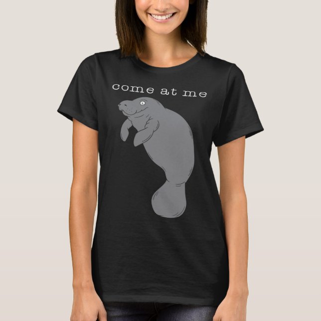 Camiseta Come At Me Sea Cow Cute (Anverso)
