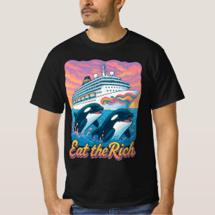 Camiseta Come Ballena Rica Yate 90s Orca Ballena Animal