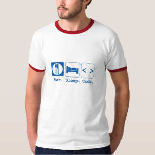 Camiseta come código (html)