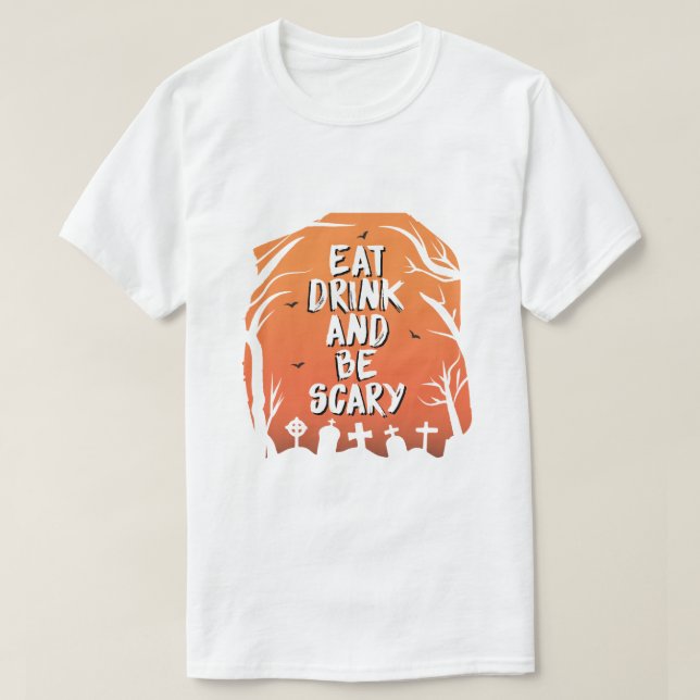 Camiseta Come Come Y Sé Espantoso  (Diseño del anverso)