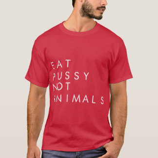 Camiseta come culo no animales amigo vintage