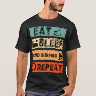 Camiseta Come Dormir Arena Surfing Repetir Ciclo Deportivo