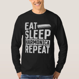 Camiseta Come Dormir Armónica Repite Armónica