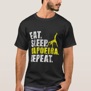 Camiseta Come Dormir Capoeira Repetir - Amante de las Artes