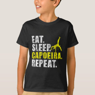 Camiseta Come Dormir Capoeira Repetir - Amante de las Artes