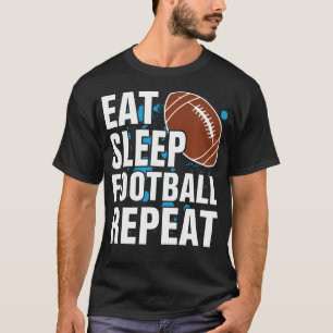 Camiseta Come Dormir Fútbol Repetición - Americano