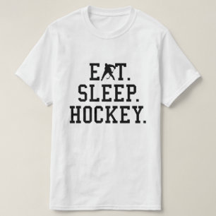 Camiseta Come Dormir Hockey - Amantes del Hockey 