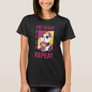 Camiseta Come Dormir Kpop Repetir Corazón Coreano Amar K Po