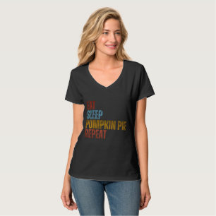 CAMISETA COME DORMIR TARTA DE CALABAZA REPETIR
