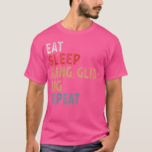 Camiseta Come Dormir Vuelo en Ala Delta Repetir Regalo Dive
