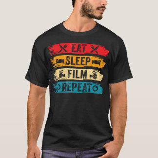 Camiseta Come Duerme Película Repite Director Aspirante Rea