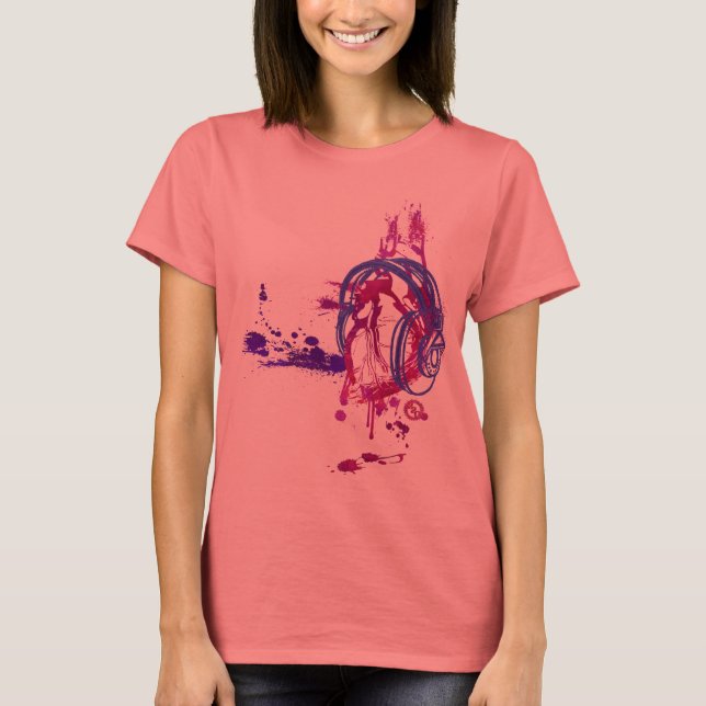 Camiseta Come, Duerme, Respira... MÚSICA (Anverso)