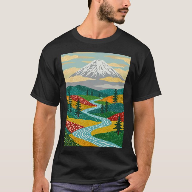 Camiseta Come El Riqueño Oruga Hambrienta (Anverso)