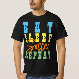 CAMISETA COME FÚTBOL DORMIR REPITE