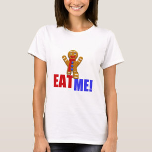 Camiseta ¡COME! Hombre de pan de jengibre - Colores origina