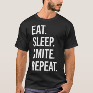 Camiseta Come Juega Repite Smite Divertido Rpg Juegos De Ro
