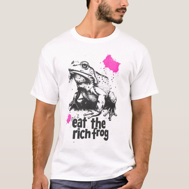 Camiseta Come la Rana Rica (Anverso)