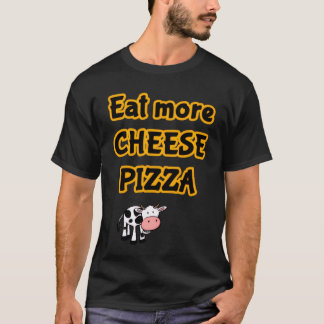 Camiseta come más pizza