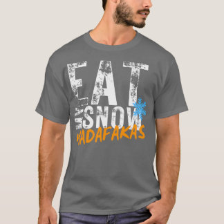 Camiseta Come mi nieve MADAFAKAS Winter Sports Ski