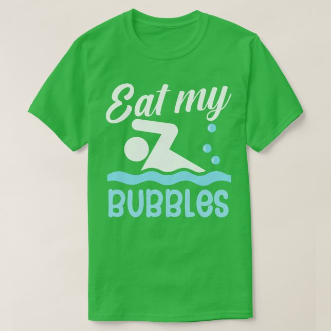 Camiseta Come mis burbujas (Diseño del anverso)