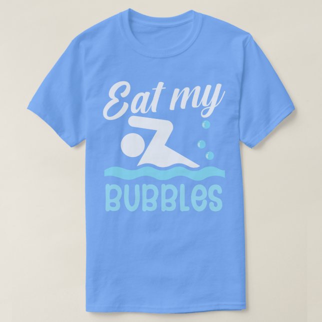 Camiseta Come mis burbujas (Diseño del anverso)