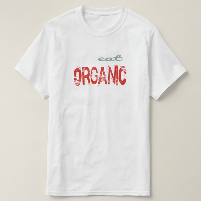 Camiseta Come Orgánico (Diseño del anverso)