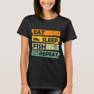 Camiseta Come Pescado Repetir, Cita de Pesca, Entusiasta de