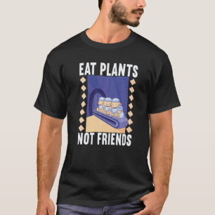 Camiseta Come Platos No Amigos Ropa Vegana Veggie Vegana