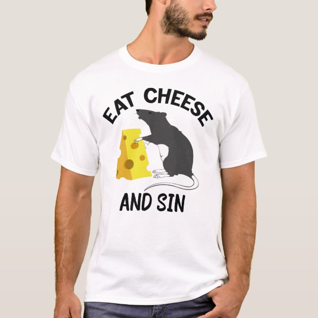 Camiseta Come Queso Y Peca  (Anverso)