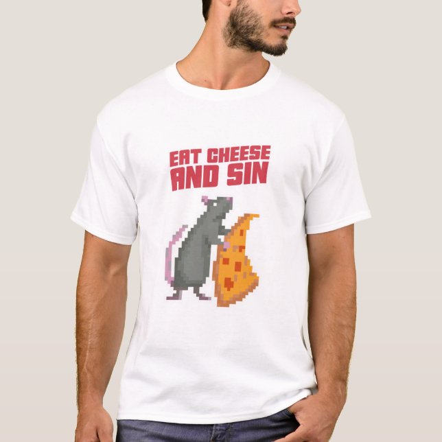 Camiseta Come Queso Y Peca (Anverso)