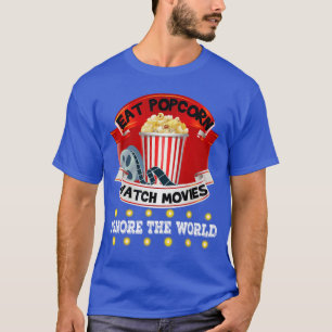 Camiseta Come Regaliz Ver Películas Ignora El Mundo regalo 