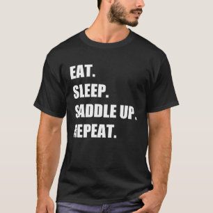 Camiseta Come Rezar Ensillar Repetir Cabalgata Equestria