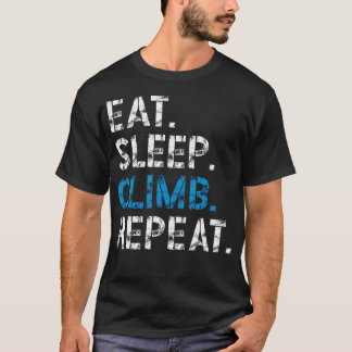 Camiseta Come Rezar Escalar Repetir Escalada en Roca para M