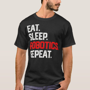 CAMISETA COME ROBÓTICOS DE DORMIR REPETIDOS HOMOSEXUALES