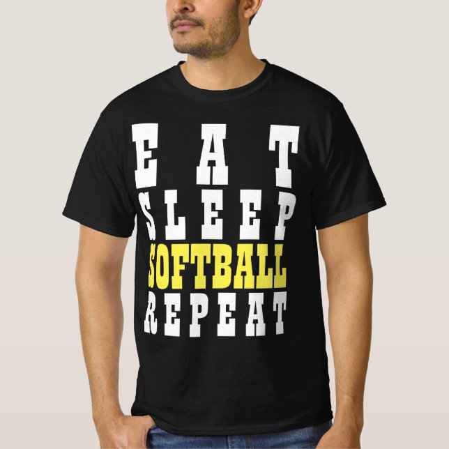 CAMISETA COME SOPA SOFTBOL REPITE (Anverso)