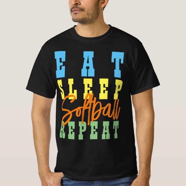 CAMISETA COME SOPA SOFTBOL REPITE (Anverso)