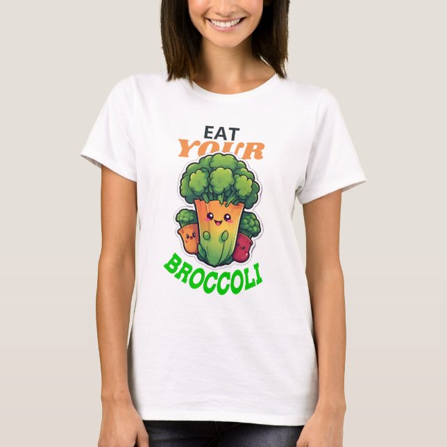 Camiseta Come Tu Broccoli (Anverso)