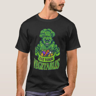 Camiseta Come tus Verduras Día Mundial Vegetariano Brócoli 