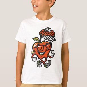 Camiseta Come una manzana al día