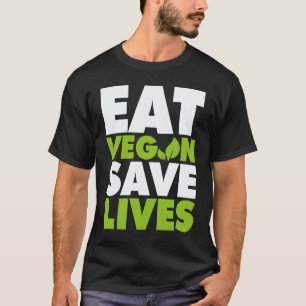 Camiseta Come Vegan Salva Vidas