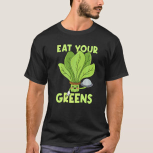 Camiseta Come Your Greens Kale Spinach